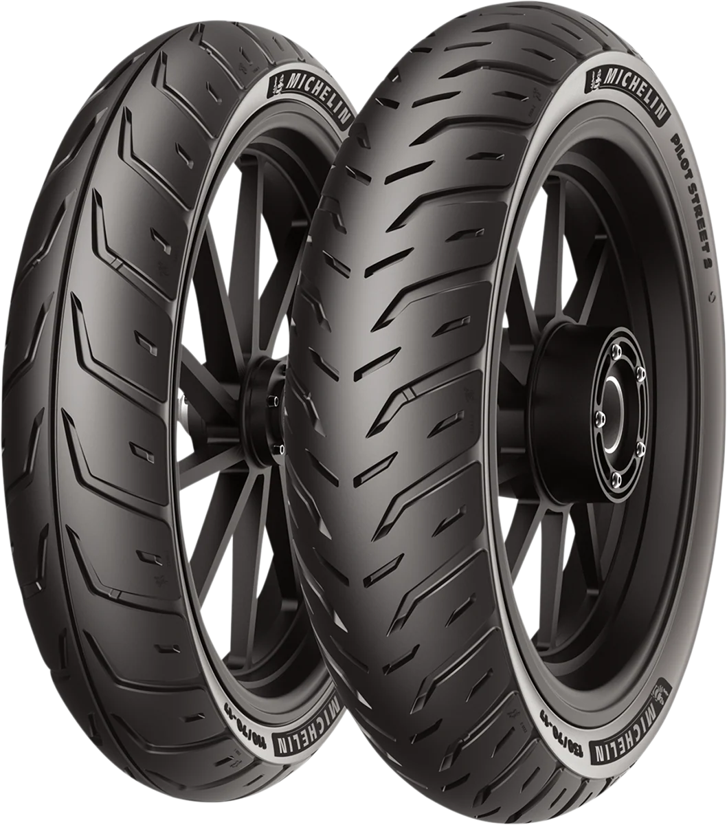 Organic MICHELIN Tire – Pilot Street 2 – Front Rear – 130 70-12 – 62S 90993 High-End