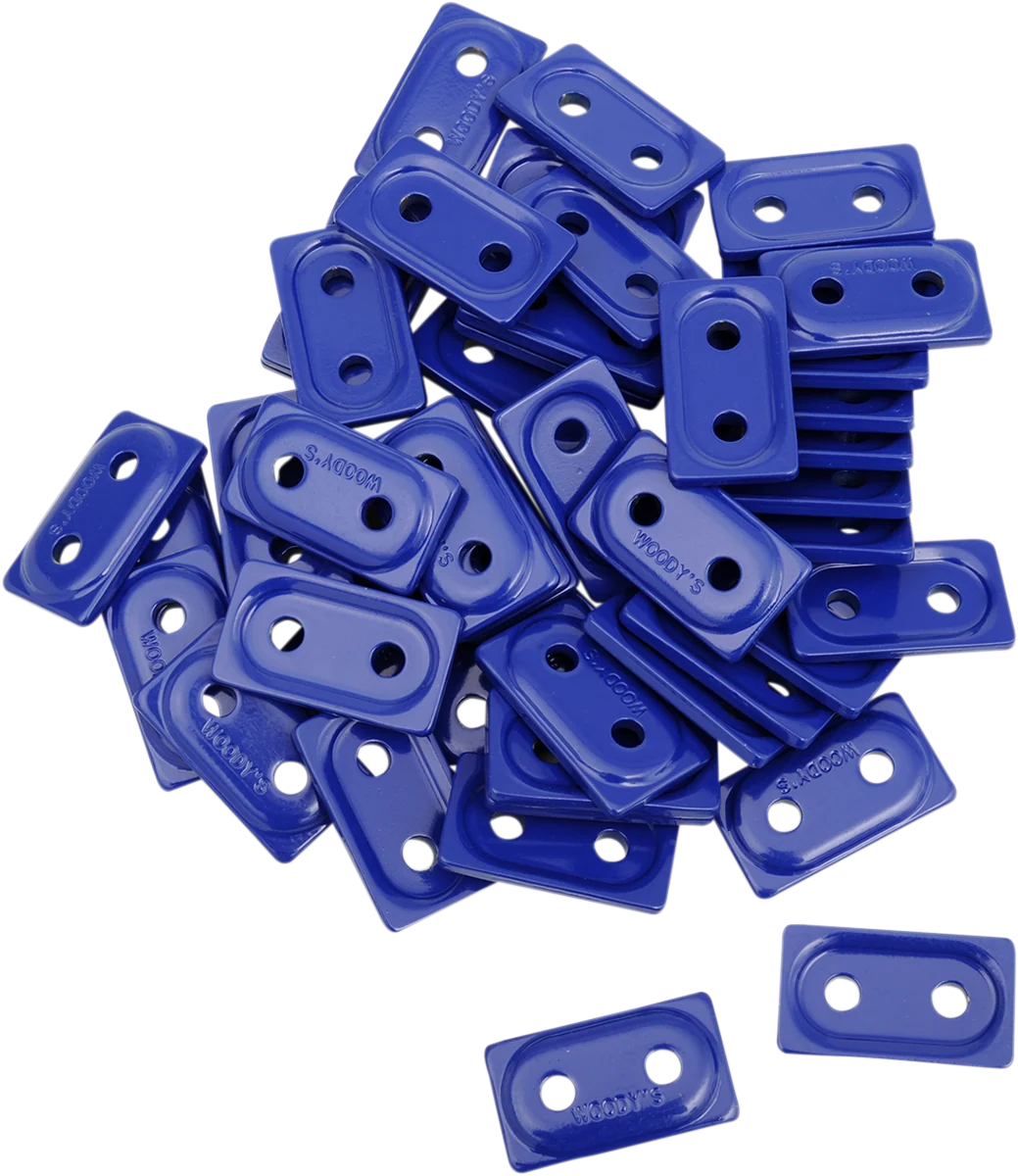 Lightweight WOODY’S Support Plates – Blue – 48 Pack ADD2-3795-B Relaxed