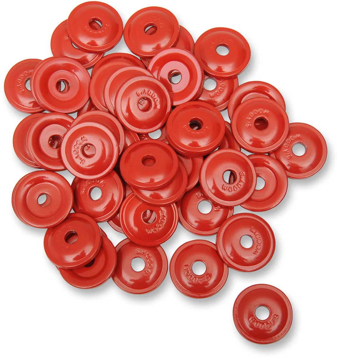Comfortable WOODY’S Support Plates – Red – 48 Pack AWA-3790 High-Quality
