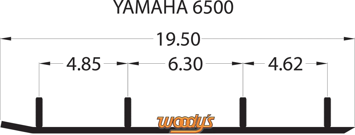 Carefully Designed WOODY’S Executive Series Flat-Top Runner WYV-6500 Authentic