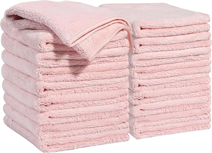 Prestigious JOYMOOP Microfiber Cleaning Cloths 11.8 x 11.8 Pink Reusable Kitchen Towels Lint- Cleaning Rags Super Absorbent Cleaning Cloths for Kitchen Car and Household Cleaning 18 PacksAbout ThisOverview Expertly Made