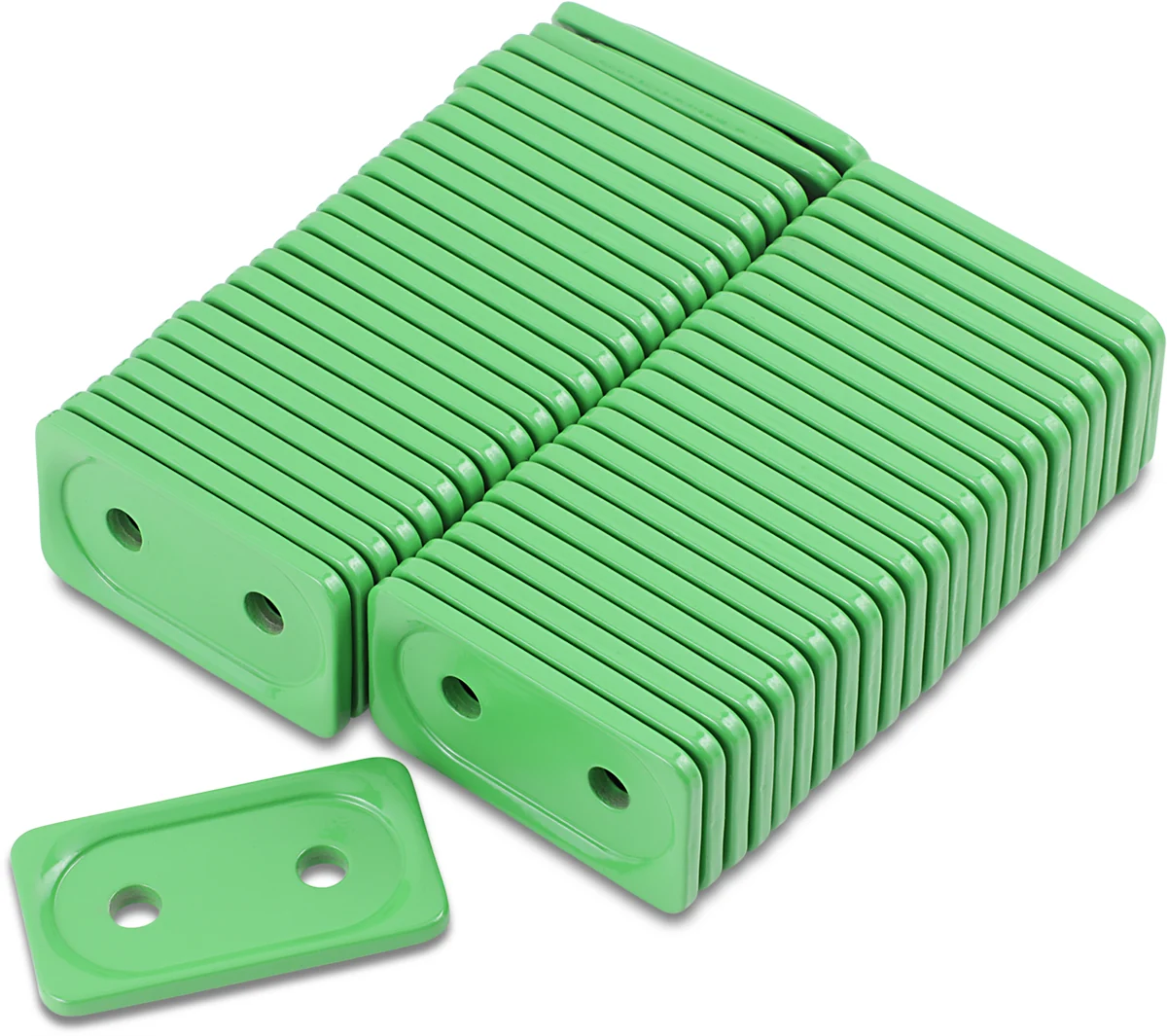 Classic WOODY’S Support Plates – Green – Double – 48 Pack ADG-3780-48 Optimized