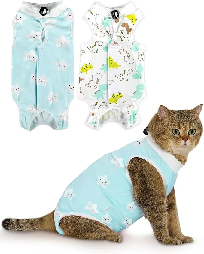 Trendy ANWA 2 Pack Cat Recovery Suit Consistent