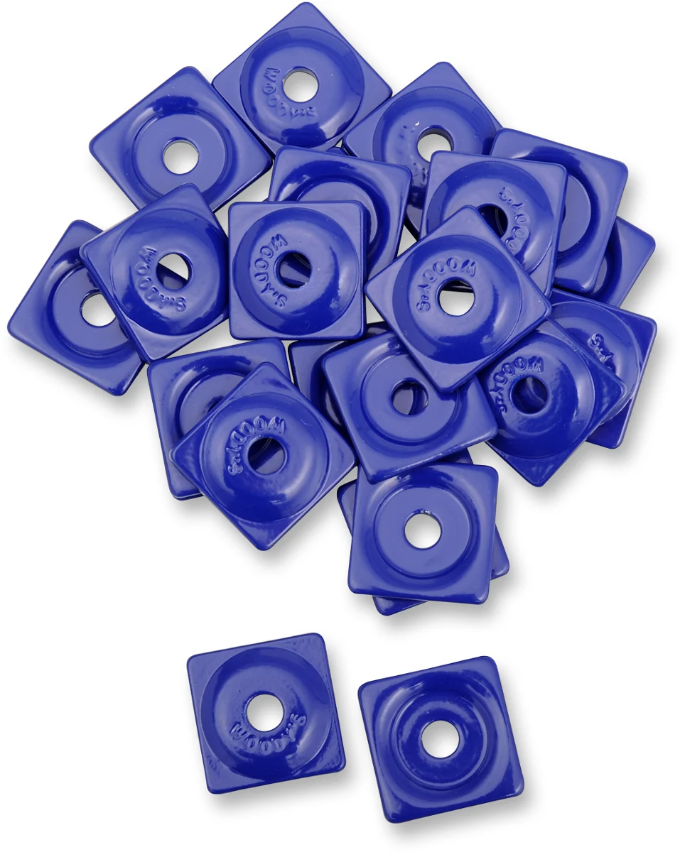 Authentic WOODY’S Support Plates – Blue – 5 16 – 48 Pack ASW2-3795-48 Sophisticated