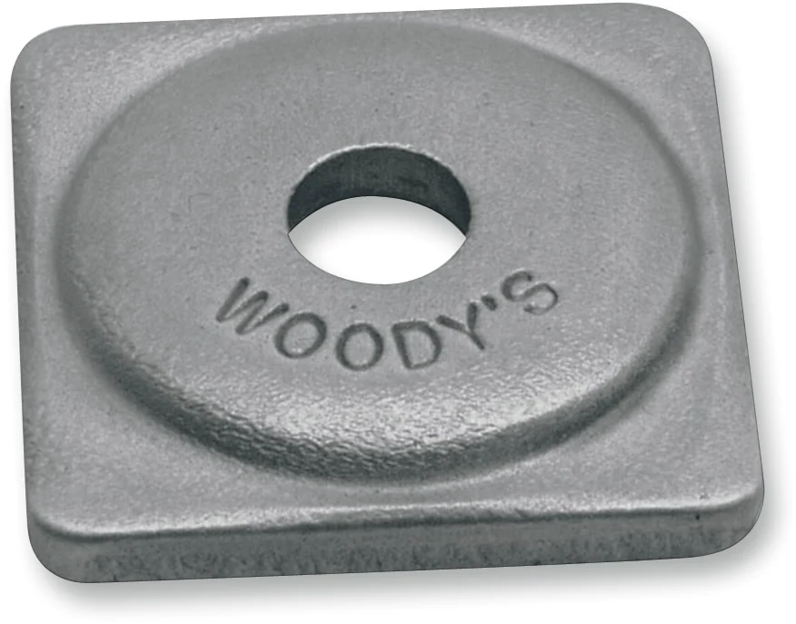 Reusable WOODY’S Support Plates – Natural – Square – 48 Pack ASG-3775-48 Official