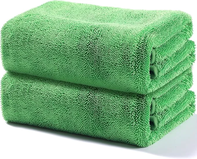 Natural JOYMOOP Microfiber Towels for Cars 2 Pack 63 x 29.5 Car Drying Towel Green Reusable Car Towel Quick Drying Car Microfiber Cleaning Cloth for R SU TrucksAbout ThisOverview Genuine