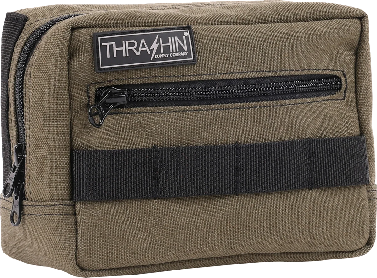 Trendy THRASHIN SUPPLY CO. Handlebar Bag – Green THB-0007 Functional