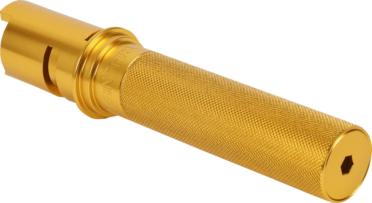 Fast THRASHIN SUPPLY CO. Throttle Tube – Knurled – 1 – Gen 2 TBW – Gold TSC-2806-5 Stylish