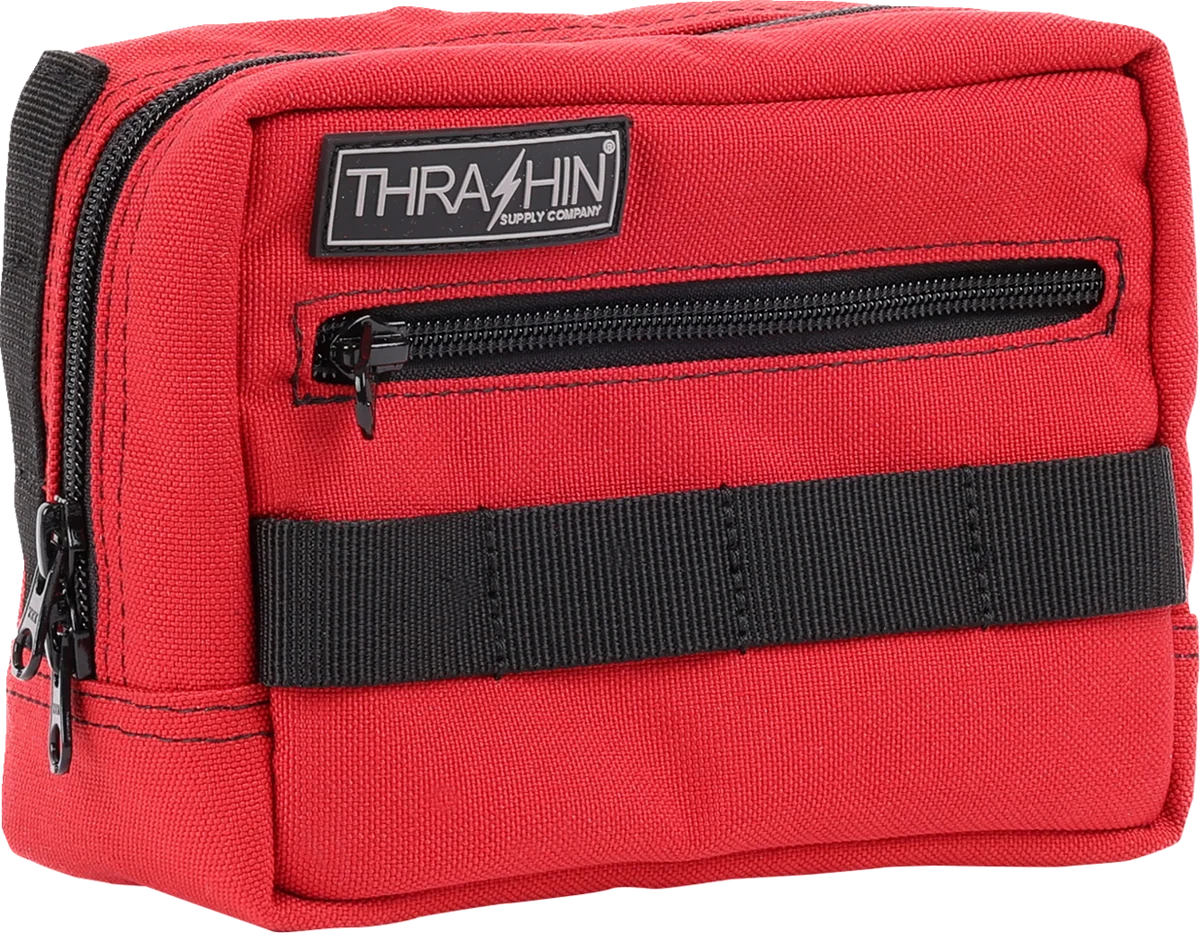 Proven THRASHIN SUPPLY CO. Handlebar Bag – Red THB-0015 Elegant