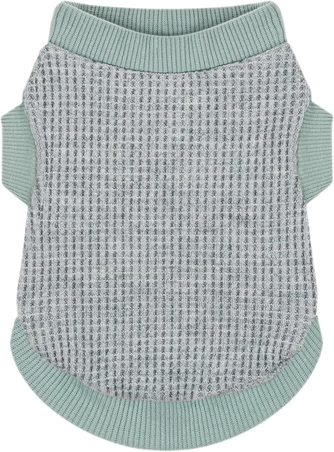 Sophisticated Cozy and Functional Dog Shirts for Small Puppies Stretchable Green Attire Easy-to-Use
