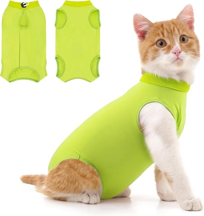 Elegant Coppthinktu Cat Recovery Suit for Abdominal Wounds or Skin Diseases Cat Onesie Modern