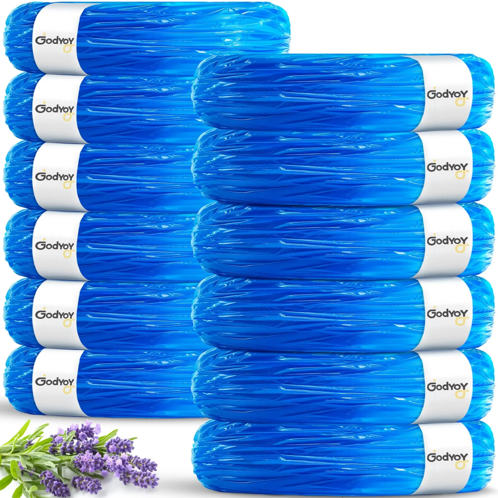 Top-Quality Godyoy 12-Pack Cat Litter Refill Bags for Litter Genie 27 Months Extra Length Odor Control Innovative