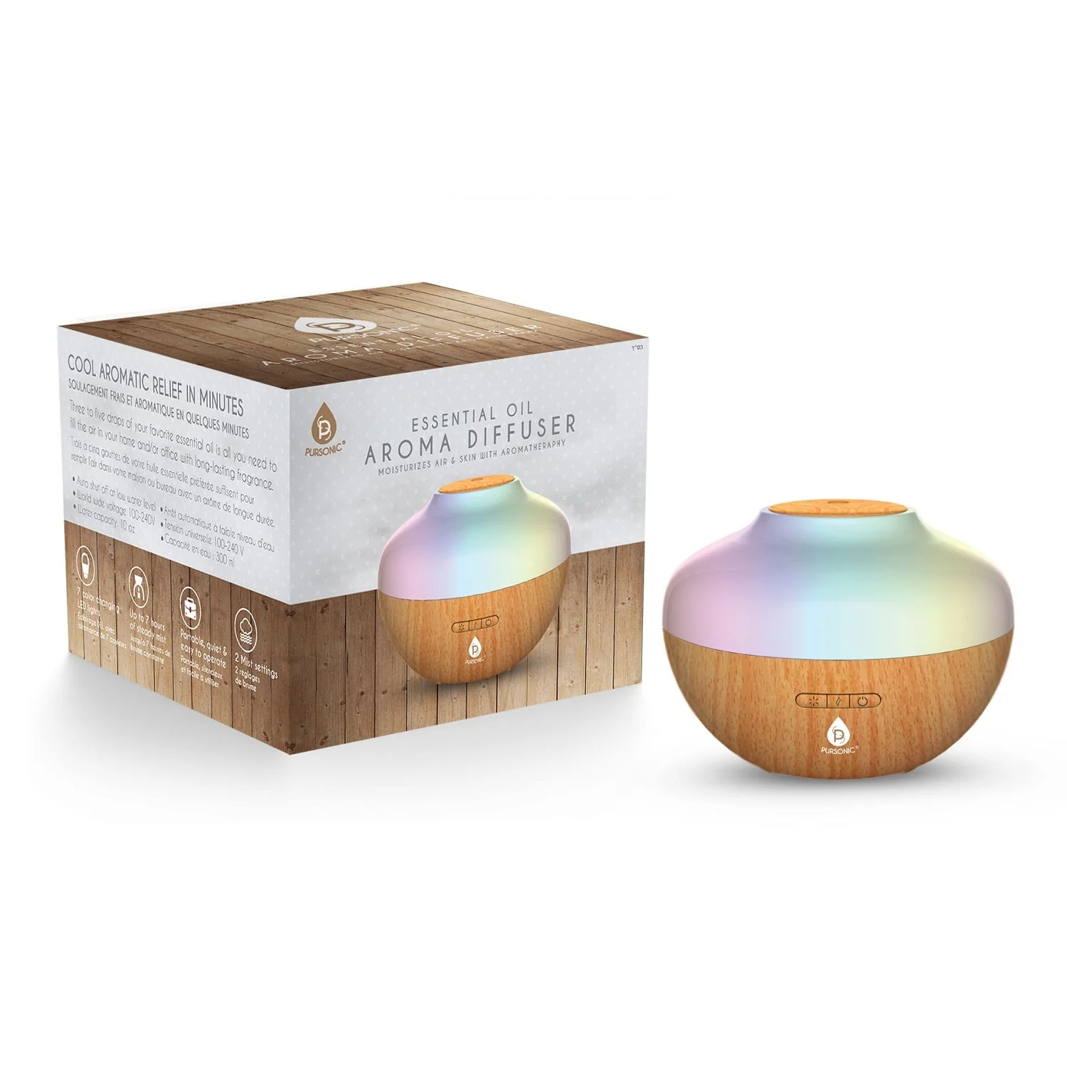 Verified Diffuseur d’huiles essentielles Green