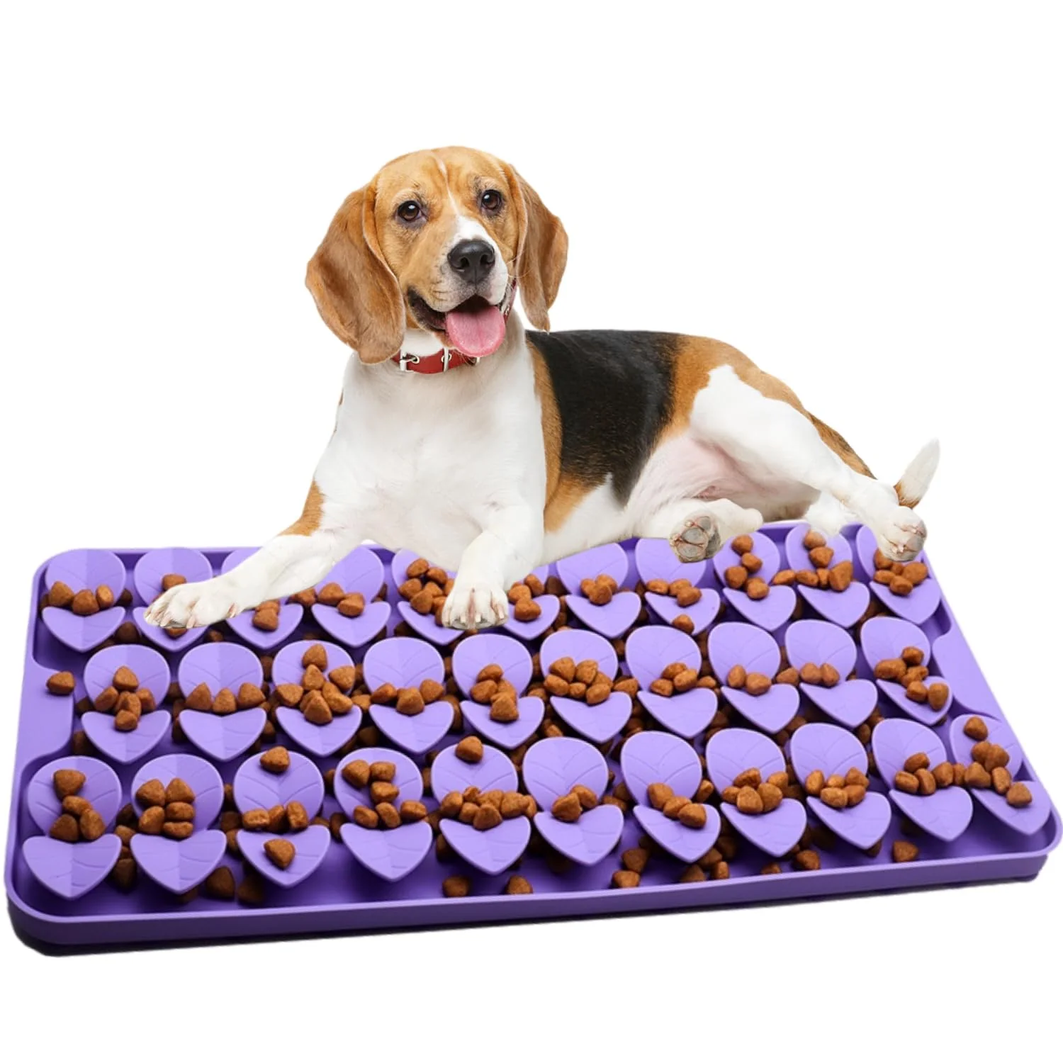 Lightweight Drescu Medium Silicone Snuffle Mat for Dogs Slow Feeder Foraging Training Detailed