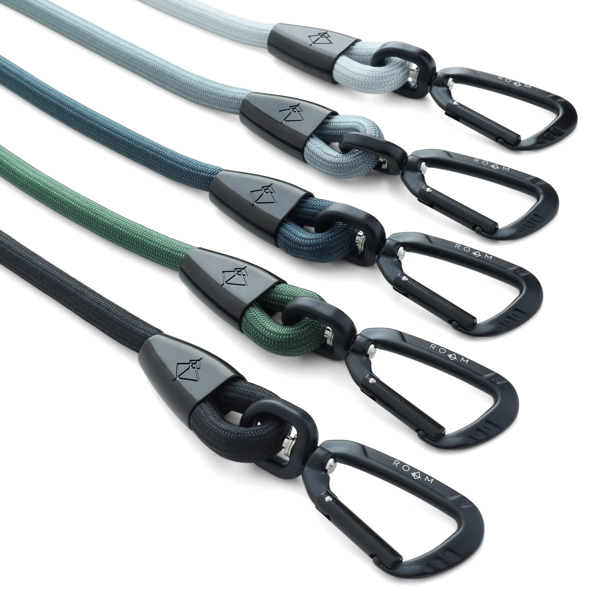 Durable Made to ROAM Premium Everyday Leash – Ultra-Soft Rope Aviation Aluminum Carabiner Vermont Weekends 4ft Classic