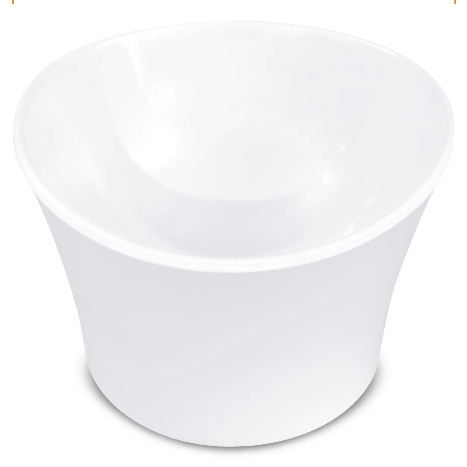 Flexible CATNK d Cat Water Bowl – Shallow Raised Vet- Height Non-Slip Dishwasher Safe 8 oz White Elegant