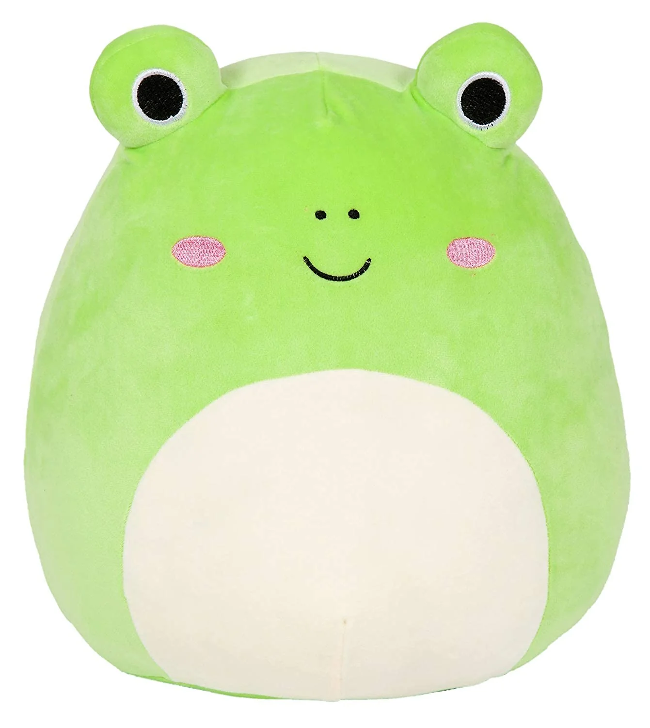 Pure Squishmallows Wendy Frog 8-Inch Plush — Kellytoy Squishy Soft Pets Squad Sophisticated