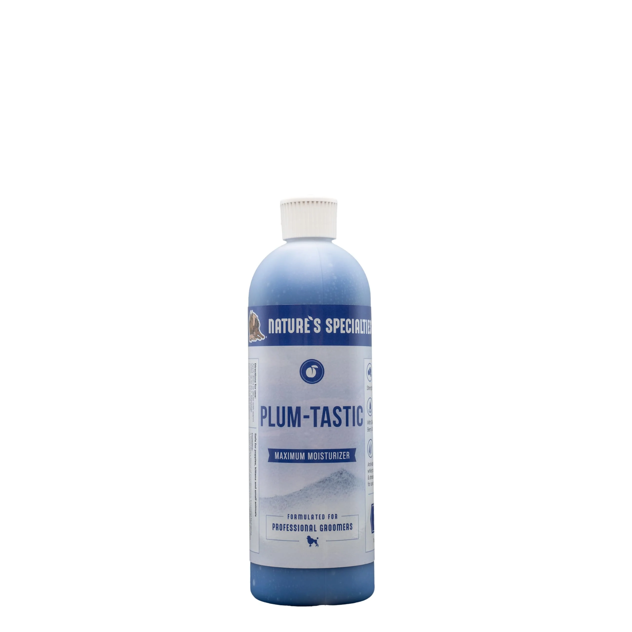 Unique Nature’s Specialties Plum-Tastic Ultra Concentrated Dog Conditioner — Dilutes to 4 Gallons Maximum Moisture Made in USA 16 oz Detailed