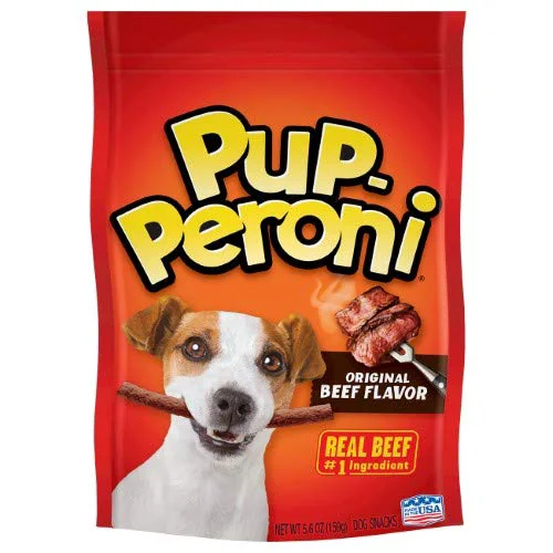 Soft Pup-Peroni Beef Dog Snacks Pack of 4 – Beef Slow-Cooked Treats Unique