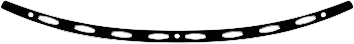 Versatile MEMPHIS SHADES Windshield Trim – Black – Oval – FLH MEB0975 Premium