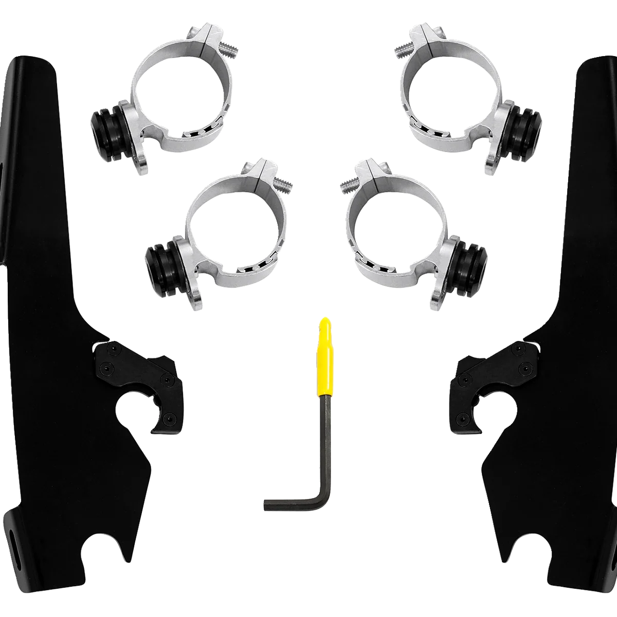 Effective MEMPHIS SHADES Fats Slim Sportshield Mounting Kit – Black – Chief MEB2074 Unique