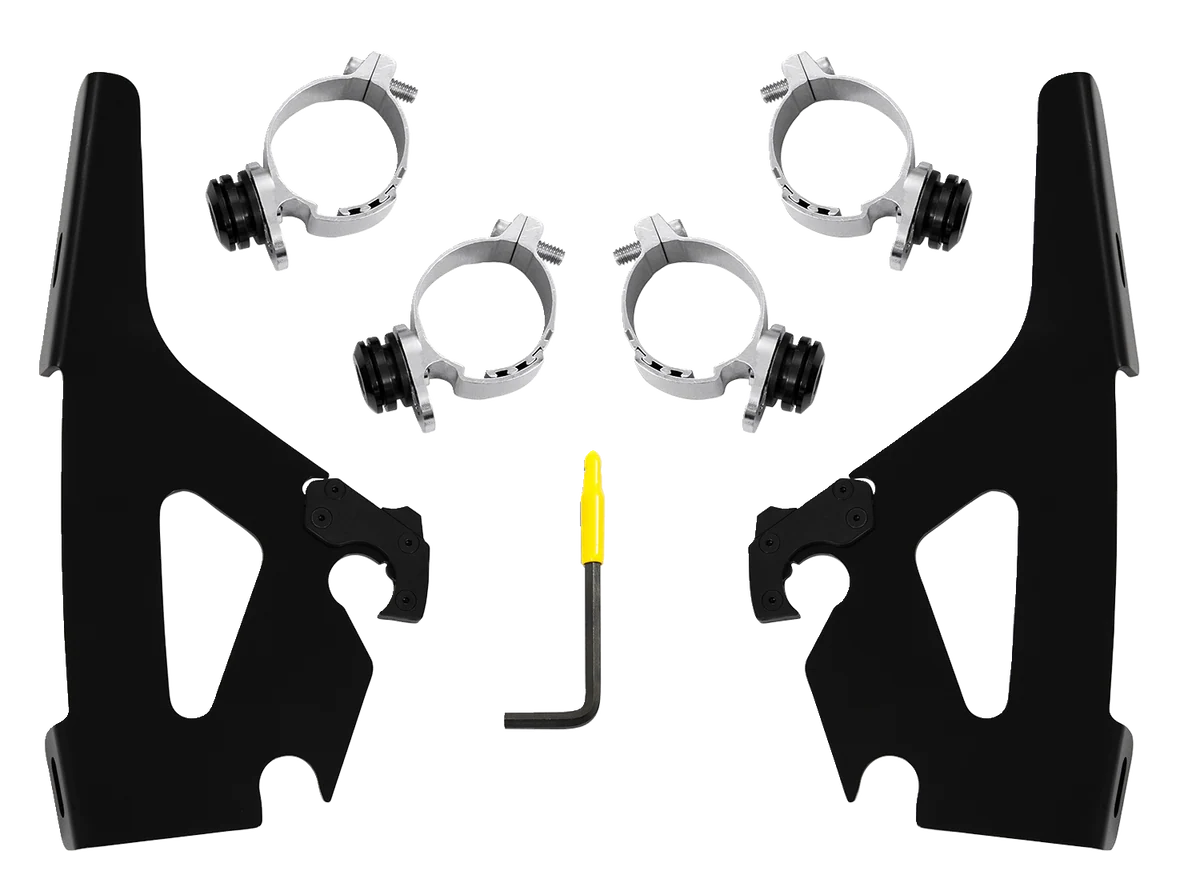 Practical MEMPHIS SHADES Batwing Mounting Kit – Black – Chief MEB2075 Enhanced