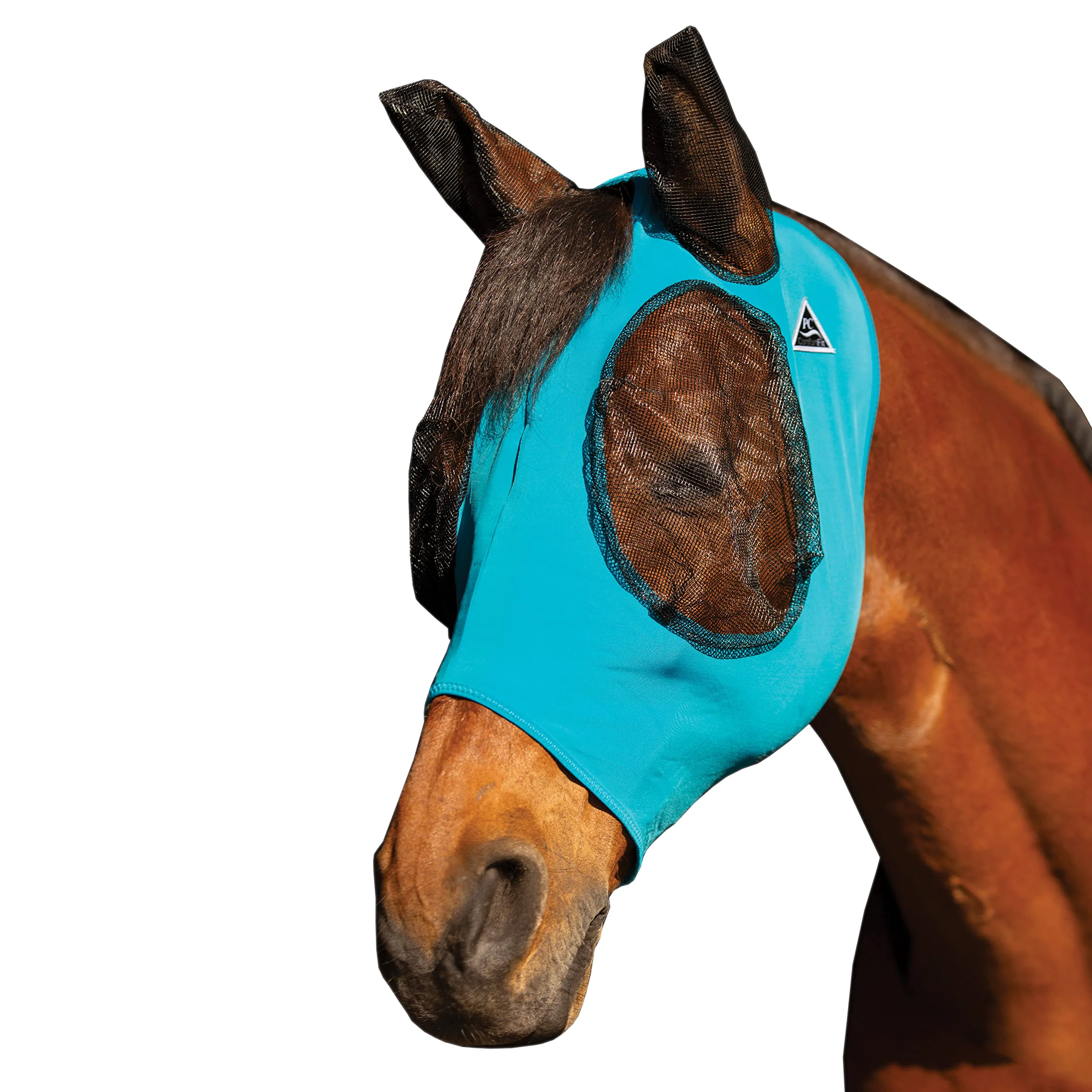 Traditional Professional’s Choice Comfort Fit Fly Mask Pacific Blue Lightweight