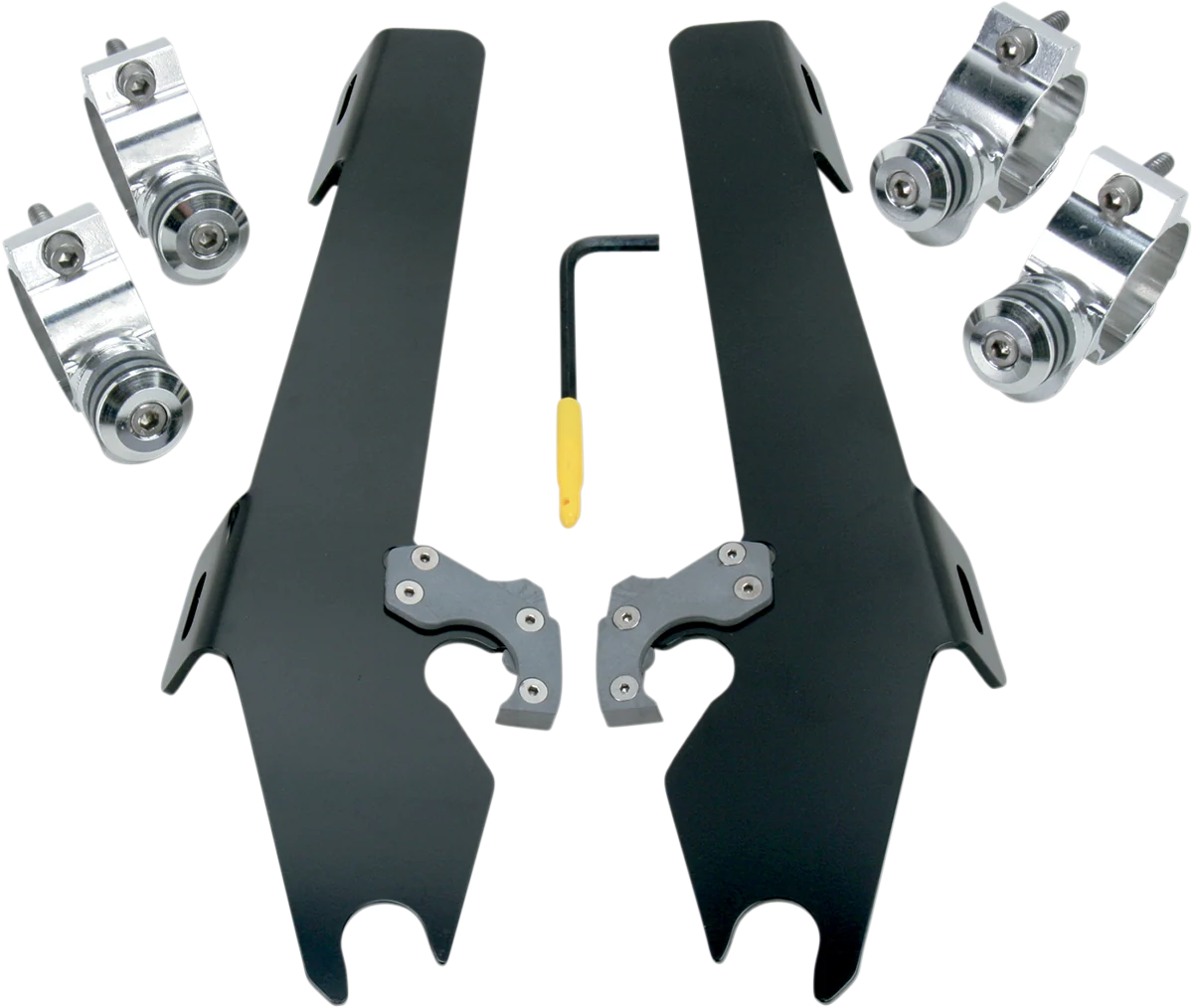 Enhanced MEMPHIS SHADES Batwing Trigger Lock Mounting Kit – Vegas – Black MEK1930 Versatile