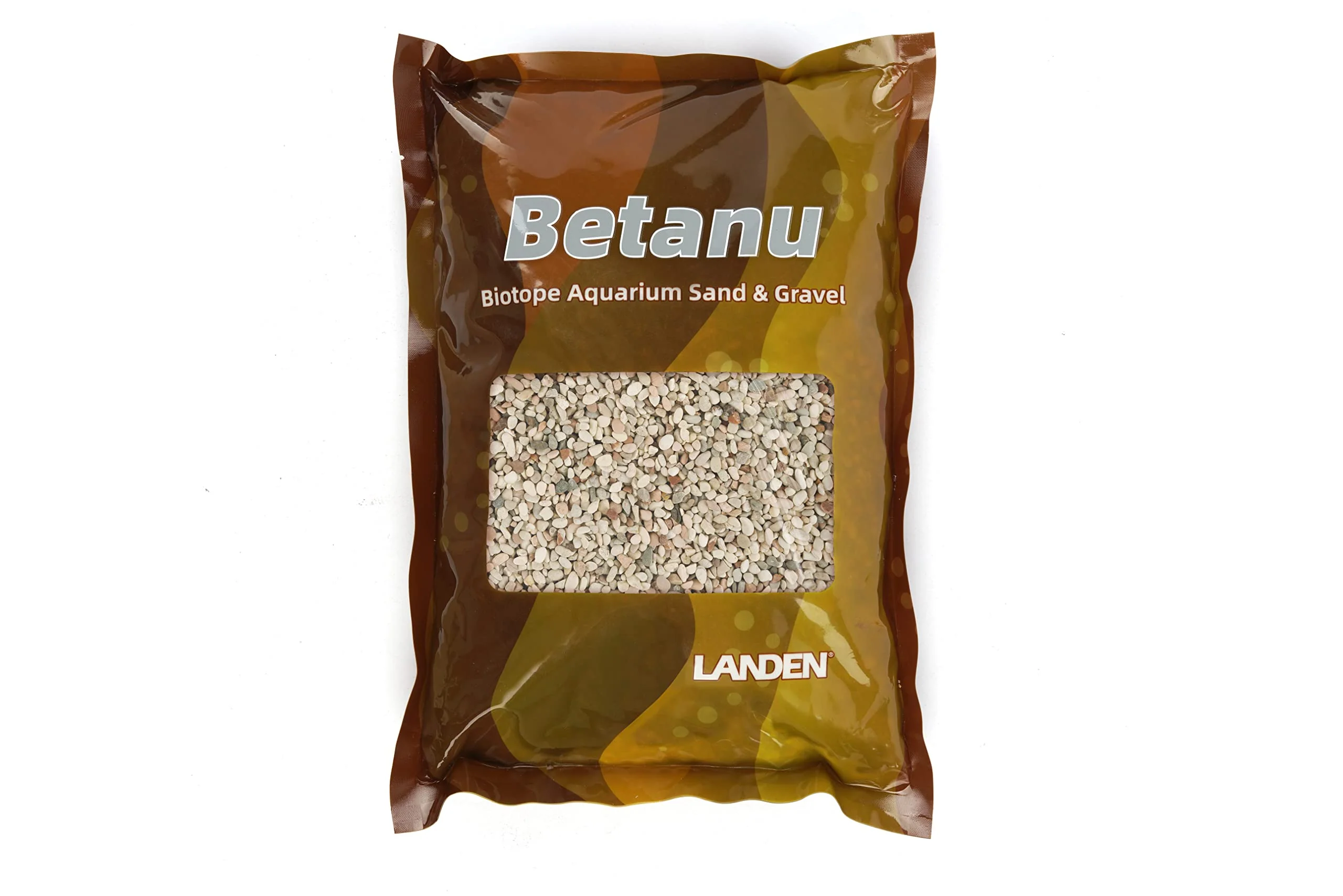 Artisan LANDEN Betanu Aquascape Sand – Natural 3-5mm Gravel for Aquarium Landscaping 2L Selected