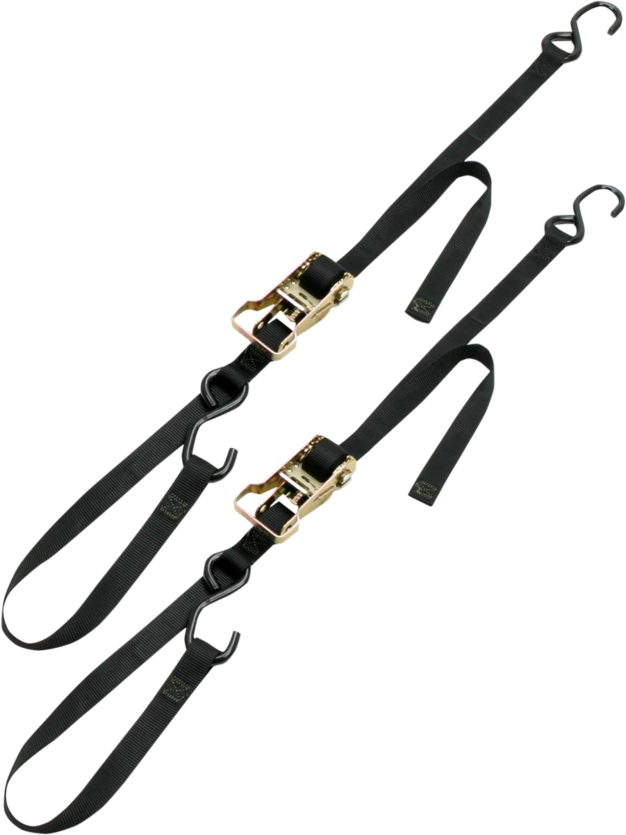 Responsible ANCRA Integra Rat Pak Tie-Downs – 1 x 6′ – Black 49498-11 Certified