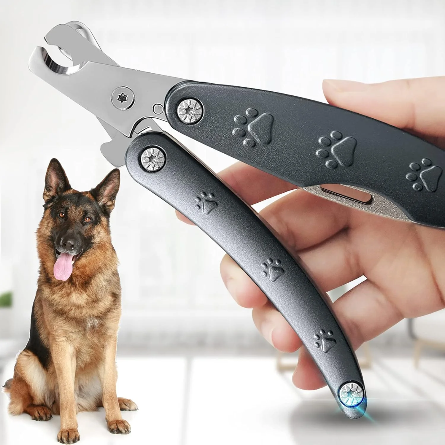 Premium Material Quiet-Design Nail Clippers. Low-stress trims for sound-sensitive pets. Official