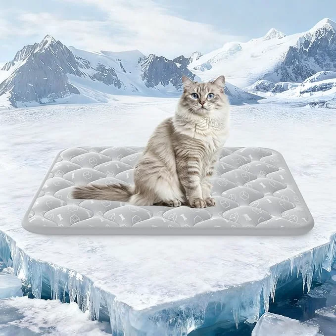 Professional Rywell Dog Cooling Mat 2.0 Elegant Grey Edition 24 18 Thickened Cooling Pad Trusted
