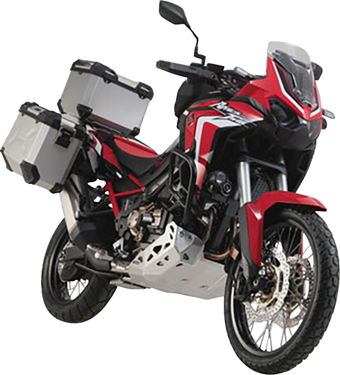 Original SW-MOTECH Adventure Luggage System – Silver – Honda Africa Twin ’19-’21 ADV.01.950.75002 S Original Design