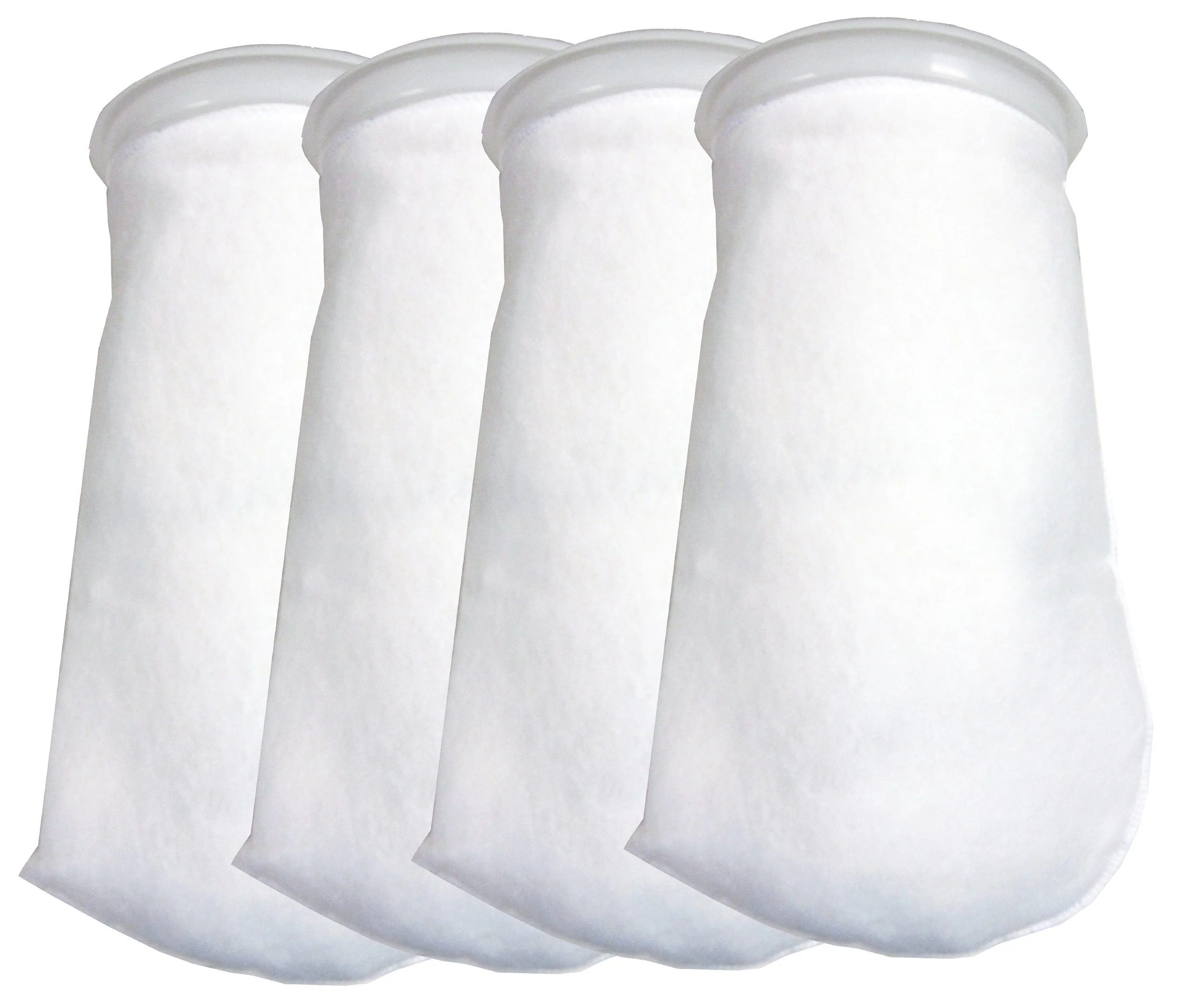Premium Encompass All 4 Pack 7-Inch Ring Filter Socks – 200 Micron Aquarium Filtration Fits Eshopps Solid