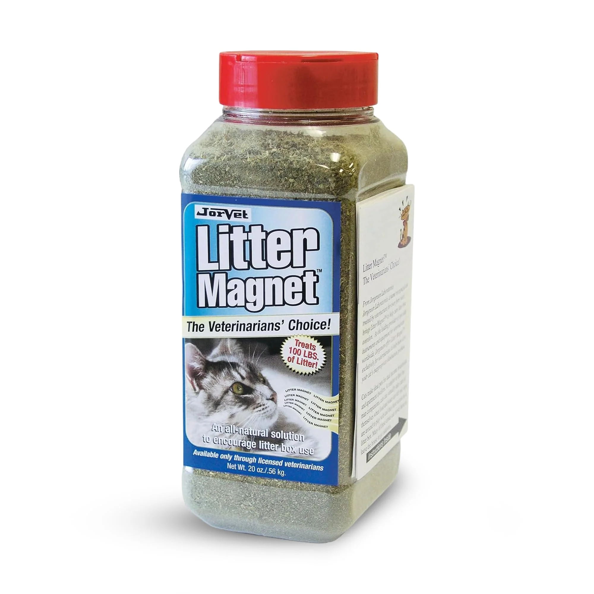 Professional JorVet Feline Litter Magnet – All-Natural Litter Box Attractant 20oz Modern