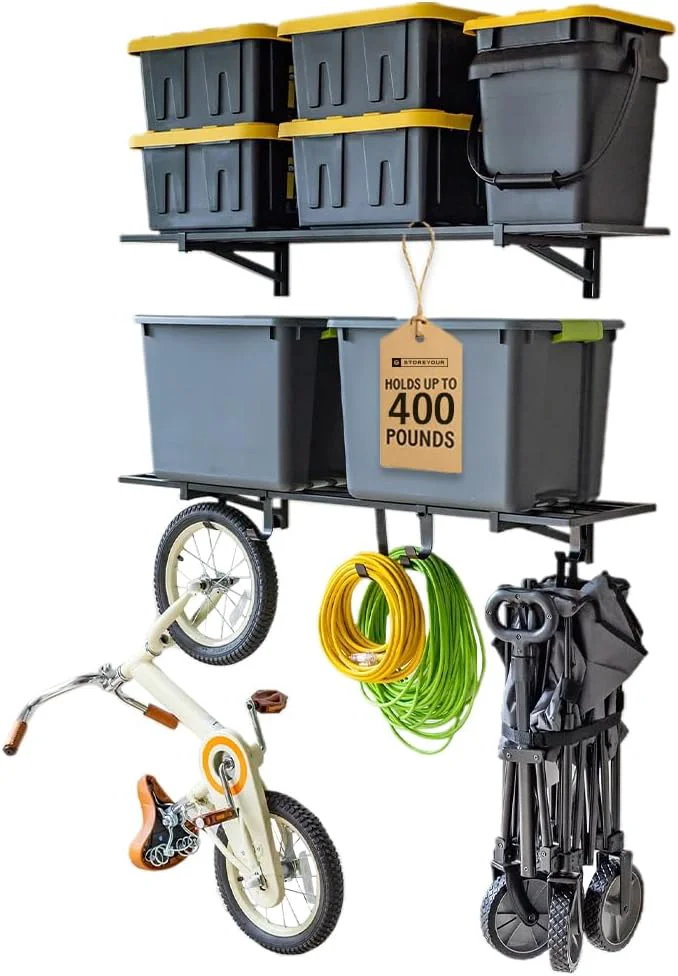 Optimized StoreYourBoard Heavy Duty Garage Shelf Wall Mount 1ft x 4ft – Wall-Mounted Shelving for Storage Organization – Heavy Duty Garage Shelves for Tools Bins Equipment – Holds 200 lbs – GrayAbout ThisOverview Stylish