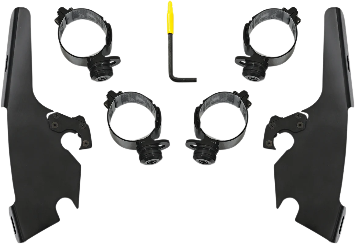 Elite MEMPHIS SHADES Fats Slim Mounting Kit – Black – FLFB MEB2046 Stylish