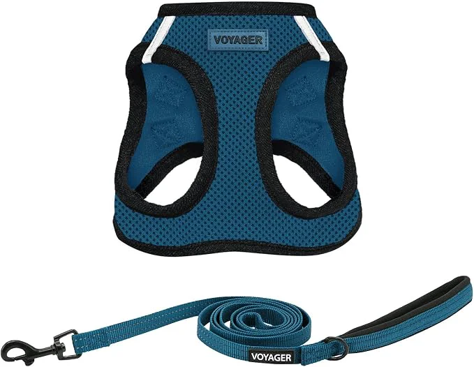 Clean Pet Supplies Voyager Step-in Air All Weather Mesh Harness and Reflective Comfortable