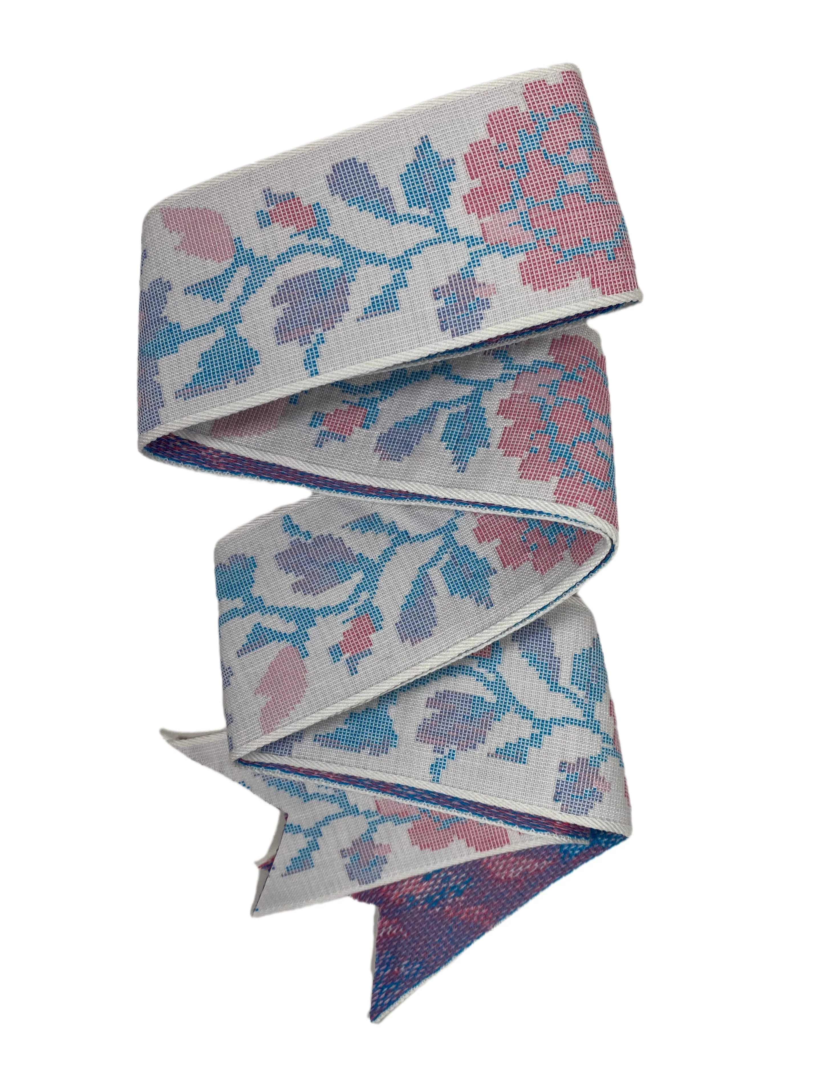 Authentic Ruban Fleuri Pastel Vintage – Court Premium Material