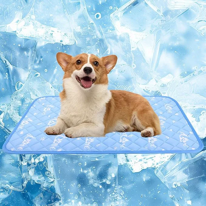 Comfortable MH MYLUNE HOME Dog Cooling Mat 36×23 Inch Fine Crafted