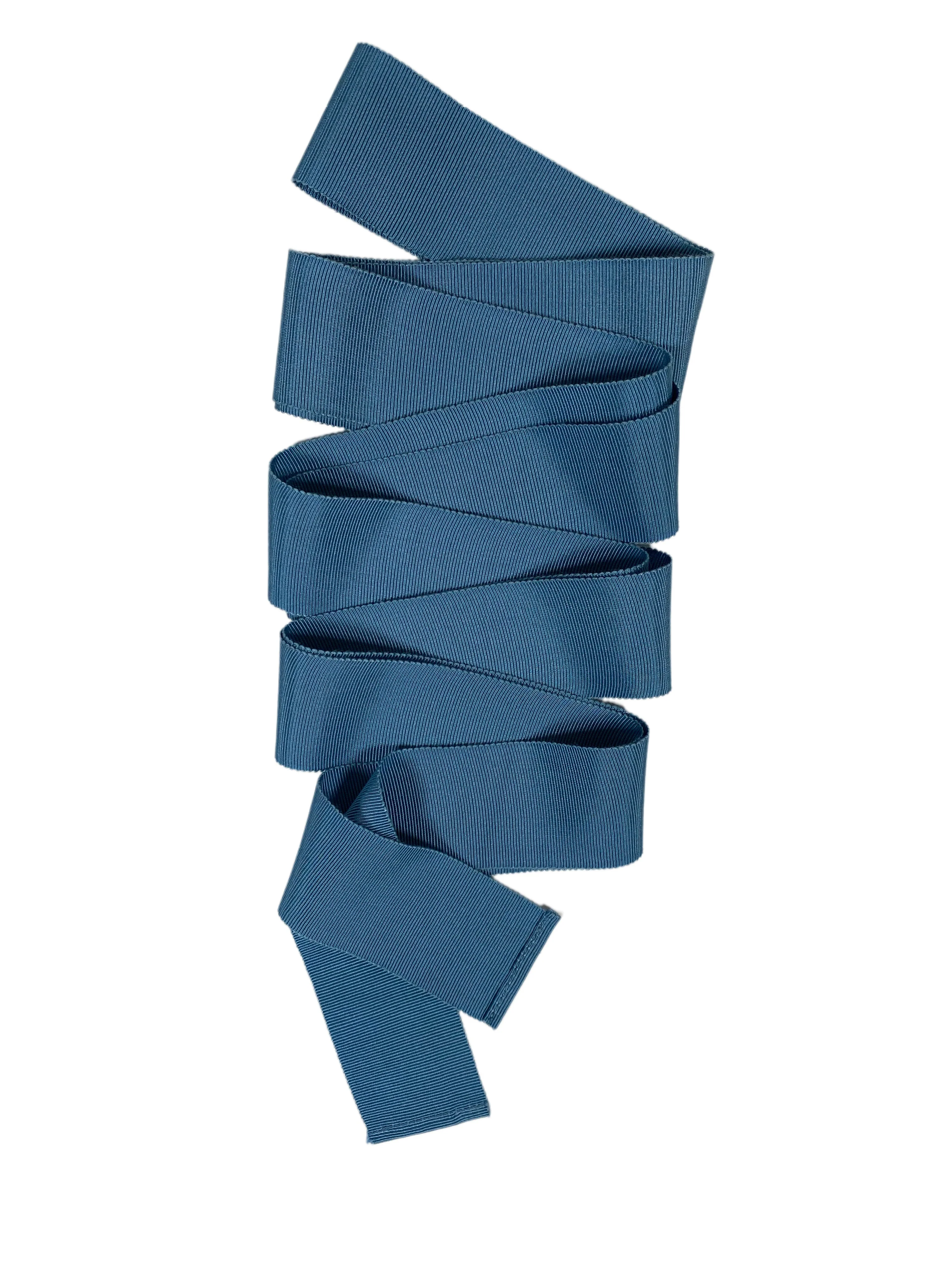 Breathable Ruban Gros-grain Chapelier Bleu Français – Long Fast