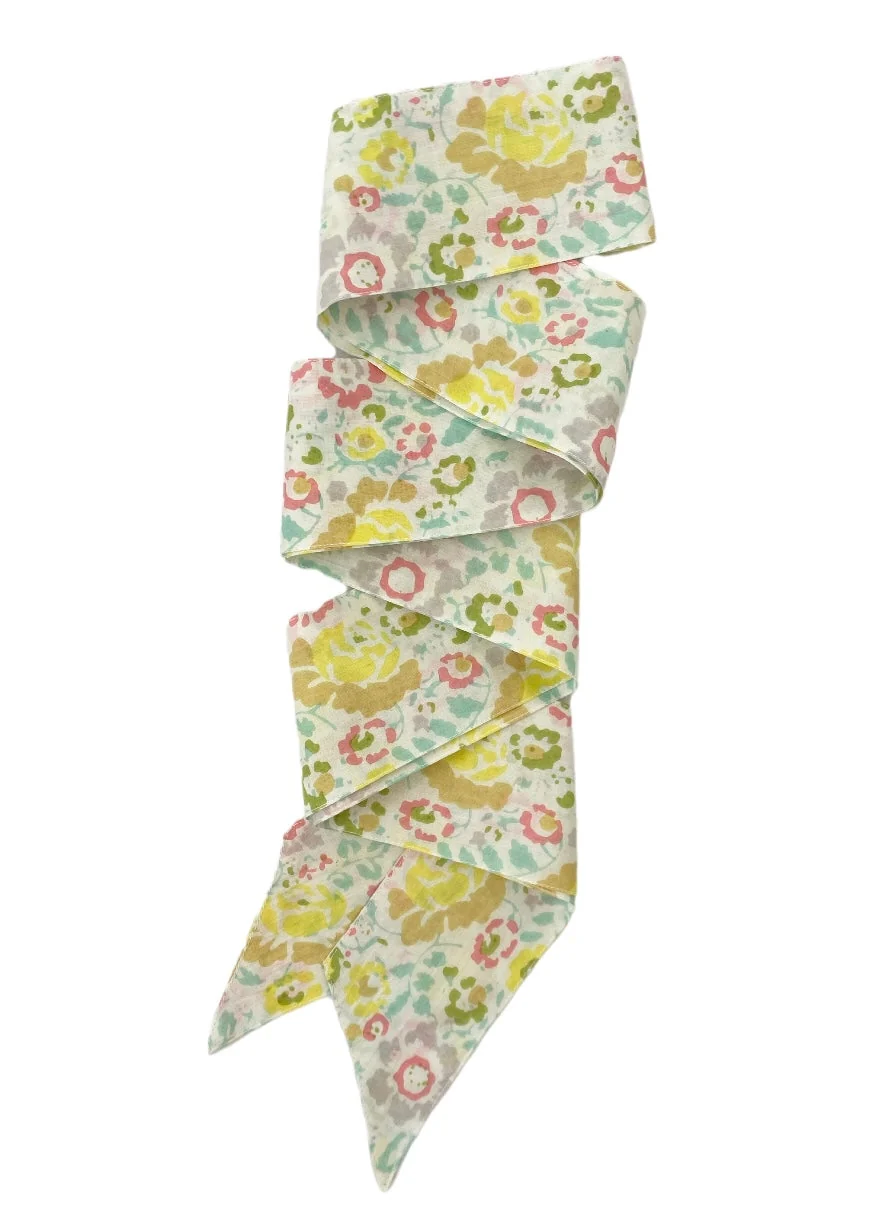Pure Foulard long à chapeau Plumeria pastel Next-Generation