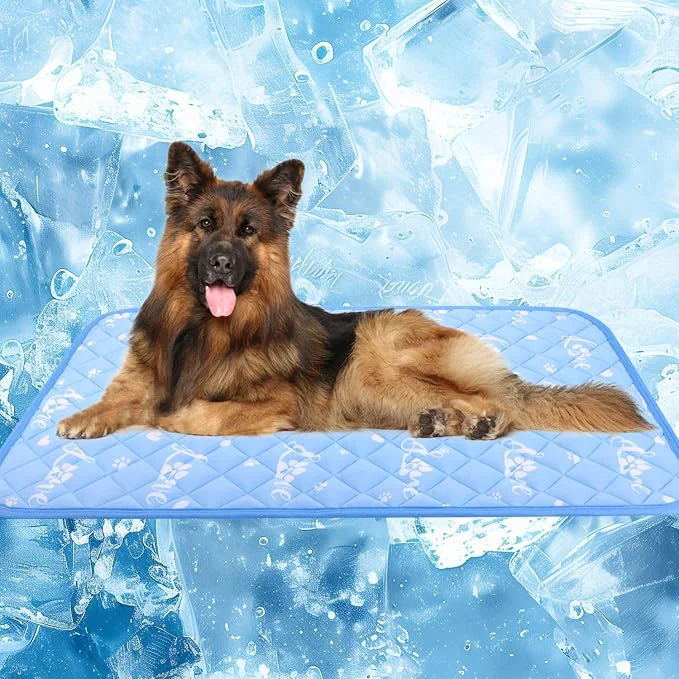 Enhanced MH MYLUNE HOME Dog Cooling Mat 59 x 40 Arc-Chill Cool Fiber Endothermic Powerful