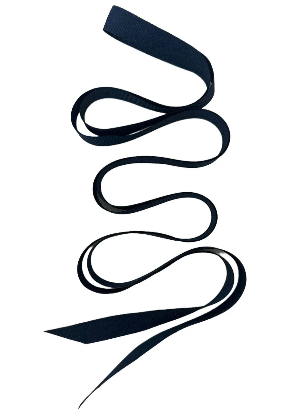 Crafted Long ruban de gros-grain marine fin Eco-Friendly