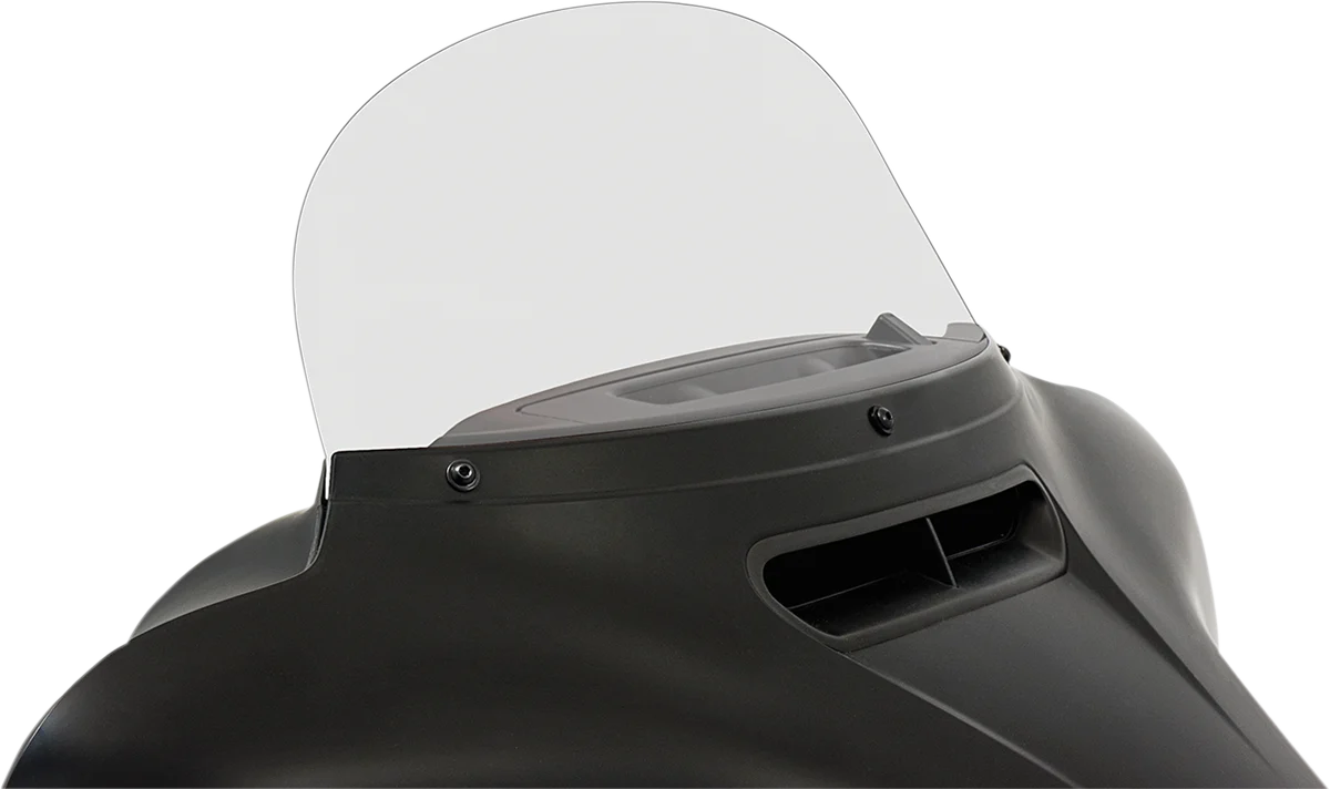 Premium MEMPHIS SHADES Windshield – 9 – Clear – FLHT X MEP8170 Secure