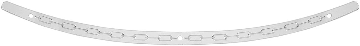 Crafted MEMPHIS SHADES Windshield Trim – Polished – Chain – 96-’13 FLH MEM0944 Unique