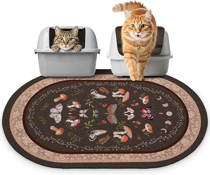 Premium Material Bienbee Cat Litter Mat Urine and Water Proof High-Performance