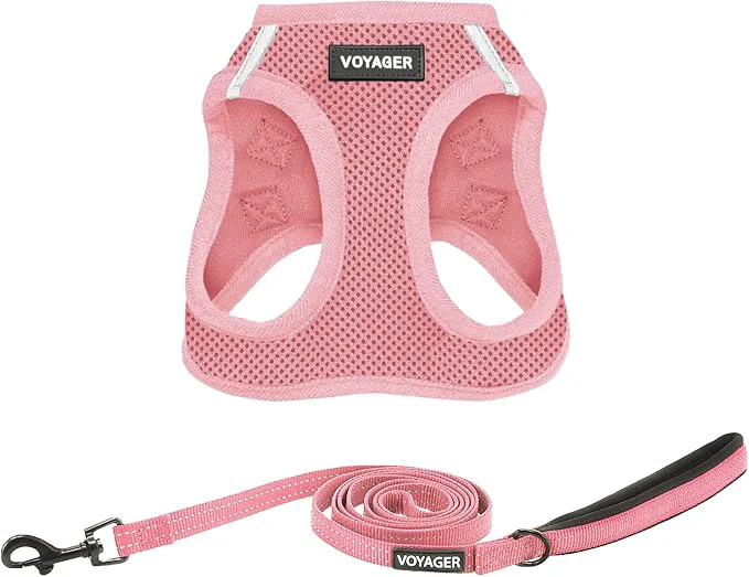 Soft Pet Supplies Voyager Step-in Air All Weather Mesh Harness and Reflective Organic