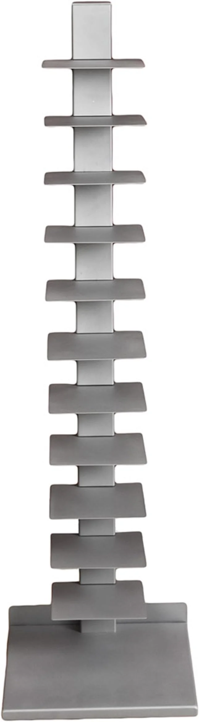 Soft SEI Furniture 11- shelf Metal Spine Book Tower SilverAbout ThisOverview Consistent