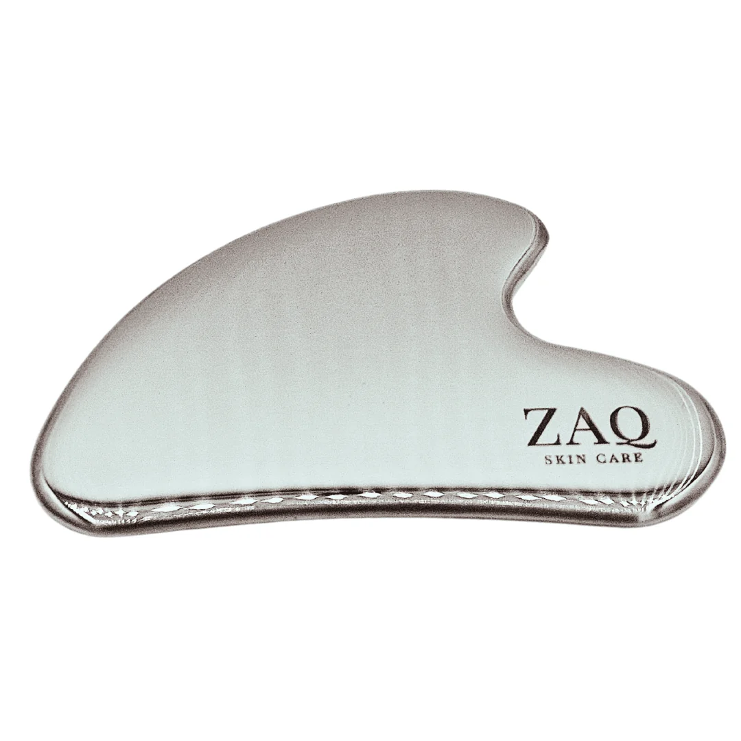 Professional Outil Gua Sha en acier inoxydable cryogénique givré Top-Quality